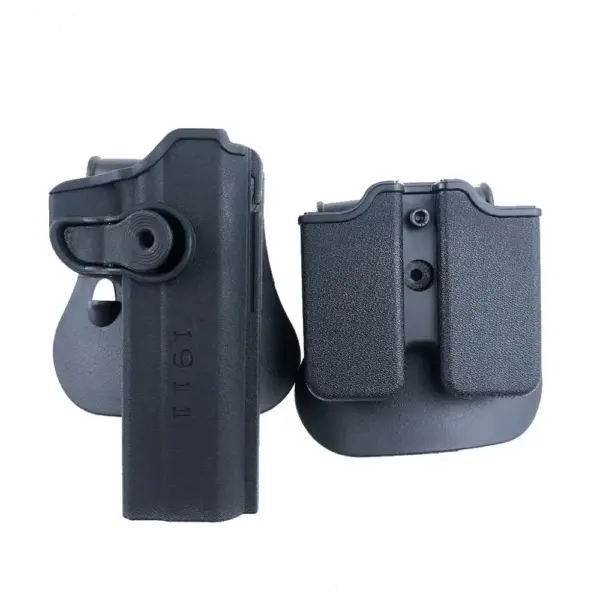 Right-Hand Tactical Holster for Colt 1911 – Belt Clip Pistol Case for Hunting & Shooting - Image 7