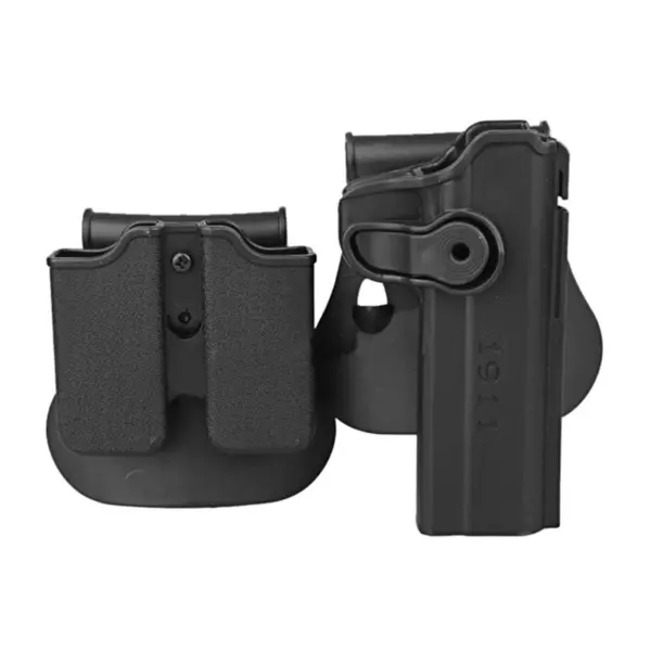 Right-Hand Tactical Holster for Colt 1911 – Belt Clip Pistol Case for Hunting & Shooting