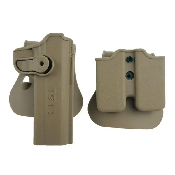 Right-Hand Tactical Holster for Colt 1911 – Belt Clip Pistol Case for Hunting & Shooting - Image 12