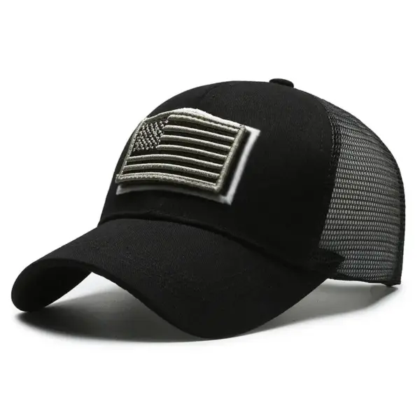 Breathable Mesh Baseball Cap – Unisex Embroidered Outdoor Hat with Adjustable Strap & Sun Protection - Image 2