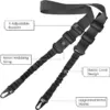 Tactical Dual Point Nylon Sling – Adjustable, Heavy-Duty Strap for Hunting, Training, and Outdoor Activities - Image 4