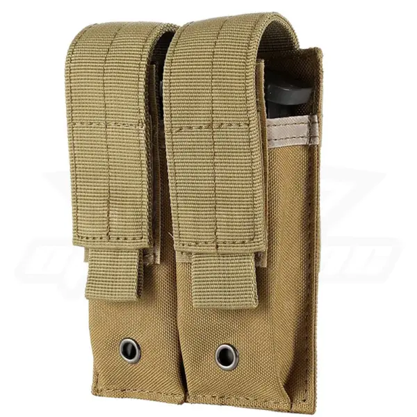 OPHIDIAN 9mm MOLLE Magazine Pouch – Dual Pocket Tactical Pouch for Glock, M1911, 92F, Flashlight & Tools - Image 9