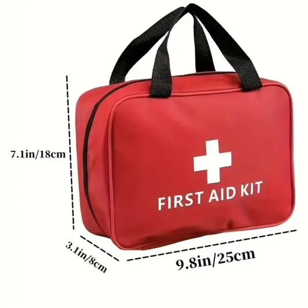 184pcs First Aid Kit – Portable Emergency Medical Bag for Outdoor Hiking, Camping & Rescue - Image 7