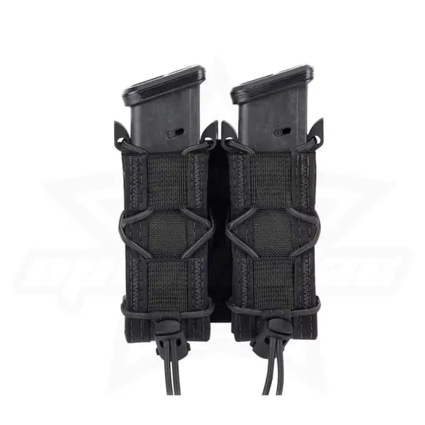 OphidianTac MOLLE Magazine Pouch – Double/Triple Stack Open-Top Pouch for 9mm, .40, .45 Magazines (Glock 17/19, S&W M&P, Sig 226/229, Springfield 1911) - Image 3