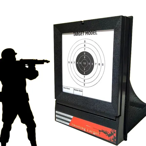 Foldable Airsoft Target Box with Bullet Catcher – BB Gun & Nerf Shooting Practice Trap