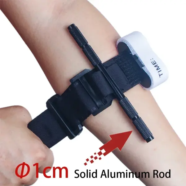 Tactical Emergency Tourniquet – One-Hand Operation with Aluminum Rod for Outdoor Survival & First Aid