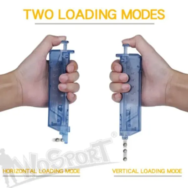 Airsoft BB Speed Loader 100 Rounds – Compact ABS Plastic Reloading Tool for Paintball & Combat Games - Image 3