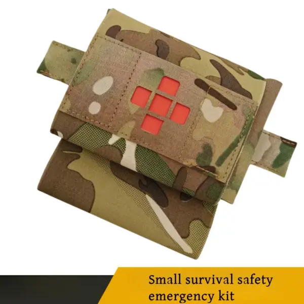 Micro Trauma First Aid Kit – Compact Medical Storage Bag for Emergency Survival, Hunting & Outdoor Use - Image 2