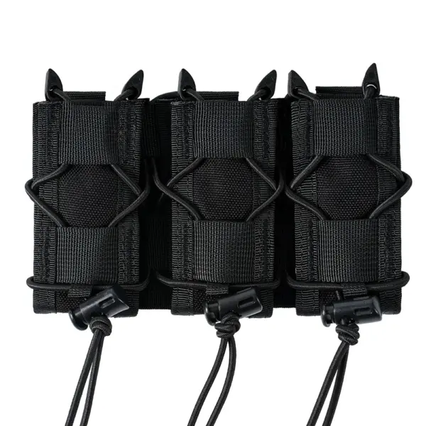 OphidianTac MOLLE Magazine Pouch – Double/Triple Stack Open-Top Pouch for 9mm, .40, .45 Magazines (Glock 17/19, S&W M&P, Sig 226/229, Springfield 1911) - Image 7