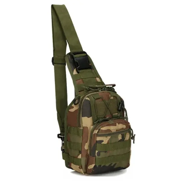 Waterproof Crossbody Chest Bag – Lightweight Tactical Sling Pack for Men's Outdoor Sports, Hiking & Biking - Image 7