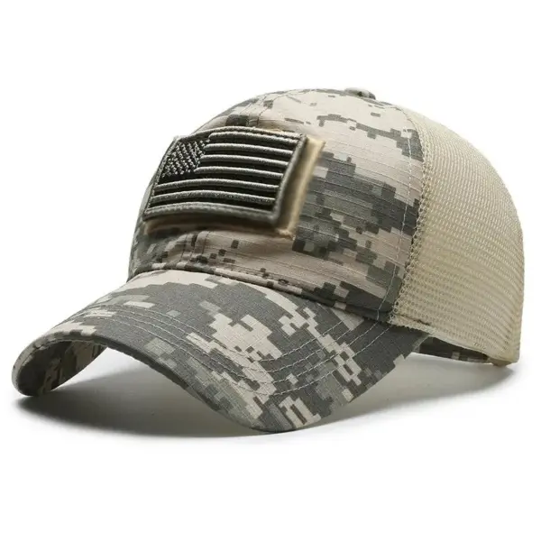 Breathable Mesh Baseball Cap – Unisex Embroidered Outdoor Hat with Adjustable Strap & Sun Protection - Image 6