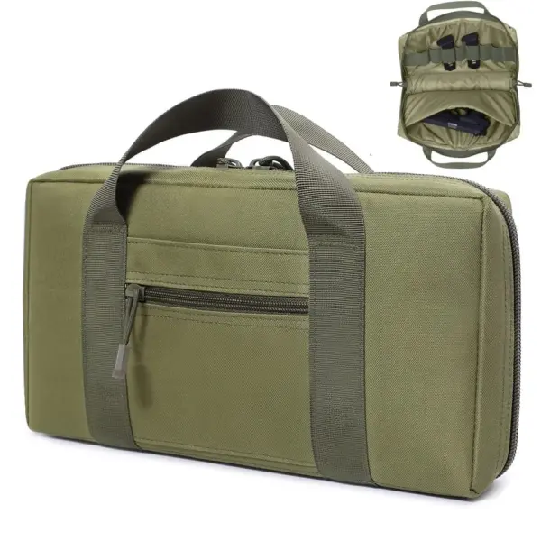 Tactical Gun Range Bag – Compact Handgun Duffle Case for Shooting, Hunting & Magazine Storage - Image 10