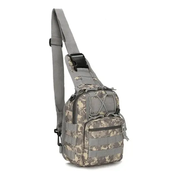 Waterproof Crossbody Chest Bag – Lightweight Tactical Sling Pack for Men's Outdoor Sports, Hiking & Biking - Image 8
