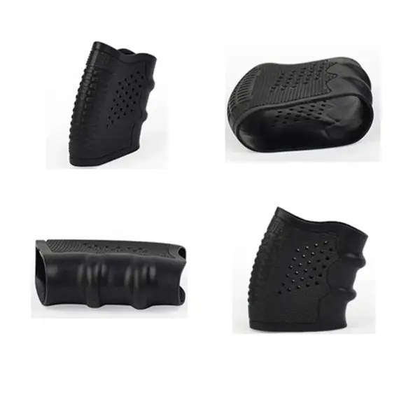 Tactical Rubber Grip Sleeve for Glock 19 – Anti-Slip Pistol Cover for Airsoft & Hunting - Image 3