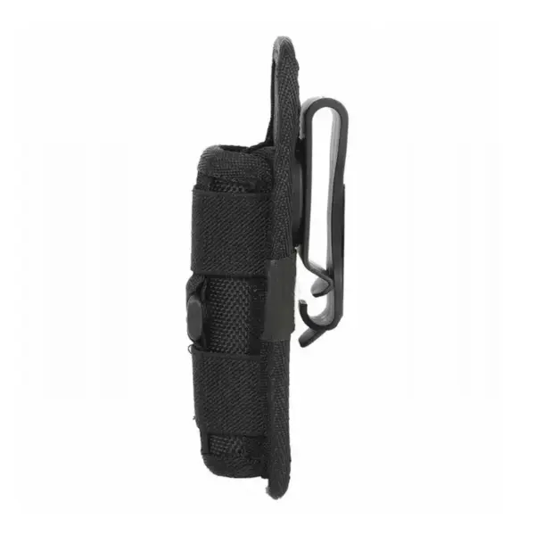 Tactical Flashlight Pouch with 360° Rotating Belt Clip – Durable Nylon Holster Case for Handheld LED Torches - Image 3