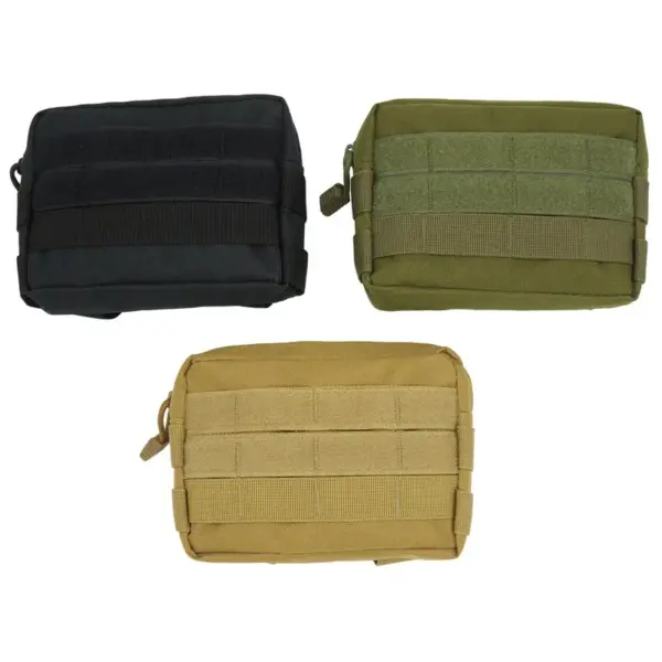 MOLLE Tactical EDC Waist Pouch – Utility Belt Bag for First Aid, Hunting & Outdoor Activities - Image 2