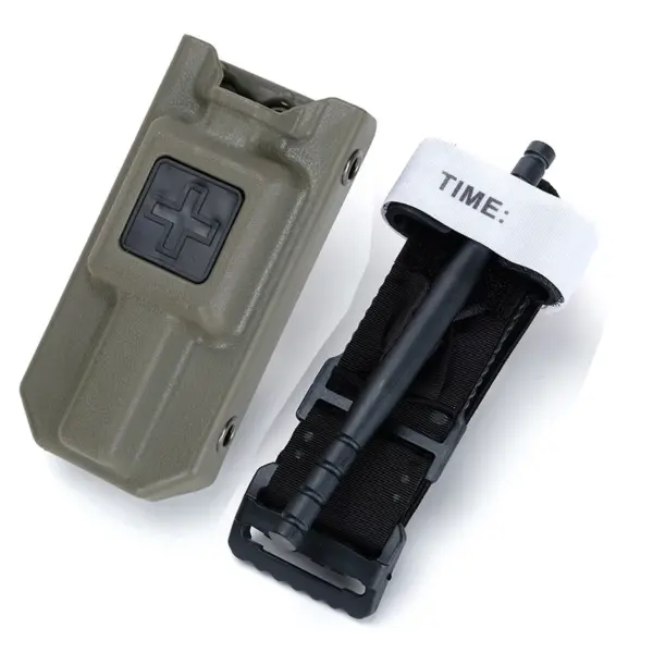 Title: Tactical Tourniquet Storage Box – MOLLE Medical Pouch for Outdoor Emergency & First Aid - Image 9
