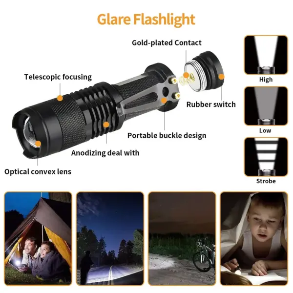 16-in-1 Survival Kit – Tactical Outdoor Emergency Gear Set with Wristband, Flashlight, Knife, Blanket & More - Image 2