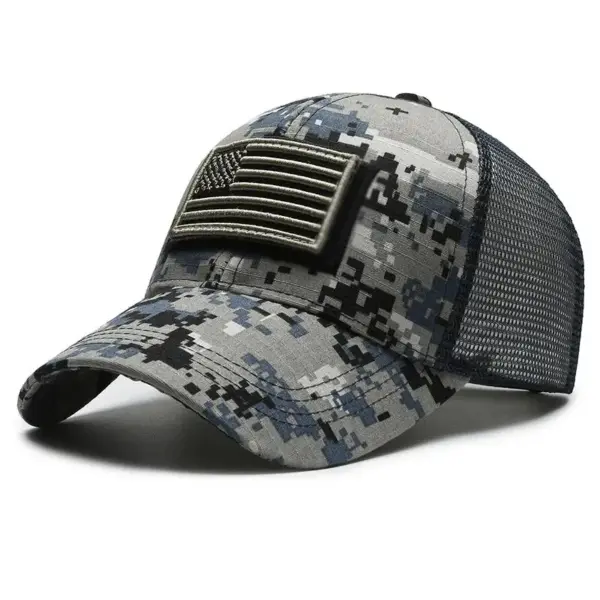 Breathable Mesh Baseball Cap – Unisex Embroidered Outdoor Hat with Adjustable Strap & Sun Protection - Image 8