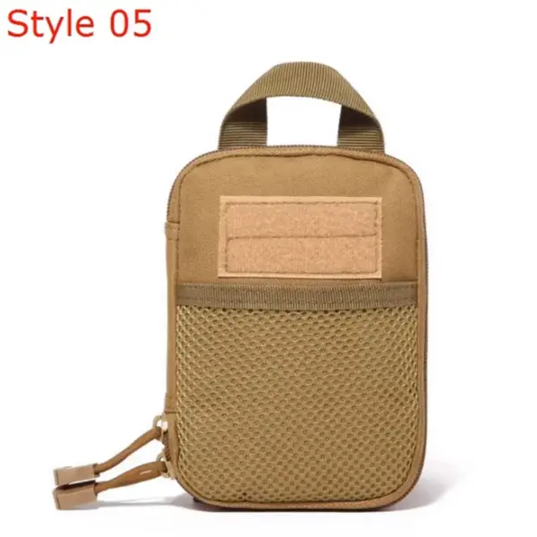 Tactical MOLLE Waist Bag – 600D Nylon EDC Belt Pouch for Phone, Tools & Outdoor Accessories – Hunting, Camping, Hiking Gear - Image 9