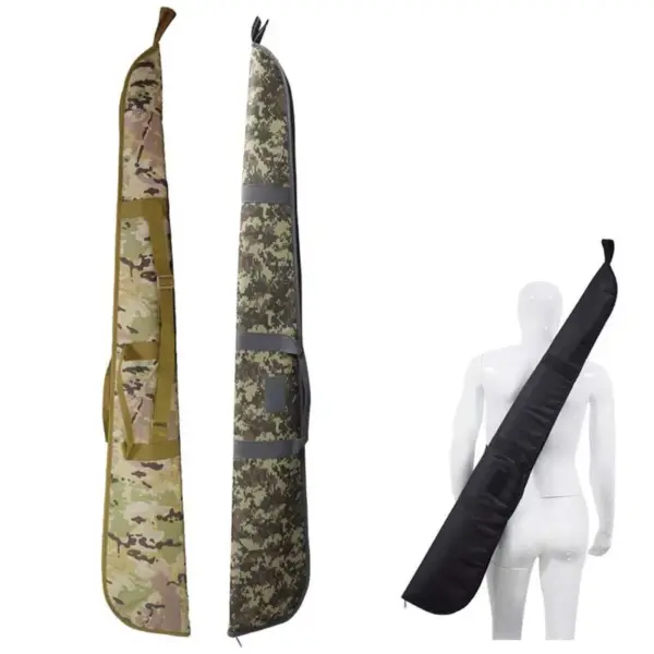 125cm Tactical Rifle Bag – Soft Airsoft Gun Case with Shoulder Strap for Hunting, Shooting & Outdoor Sports - Image 5