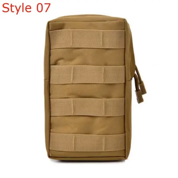 Tactical MOLLE Waist Bag – 600D Nylon EDC Belt Pouch for Phone, Tools & Outdoor Accessories – Hunting, Camping, Hiking Gear - Image 20