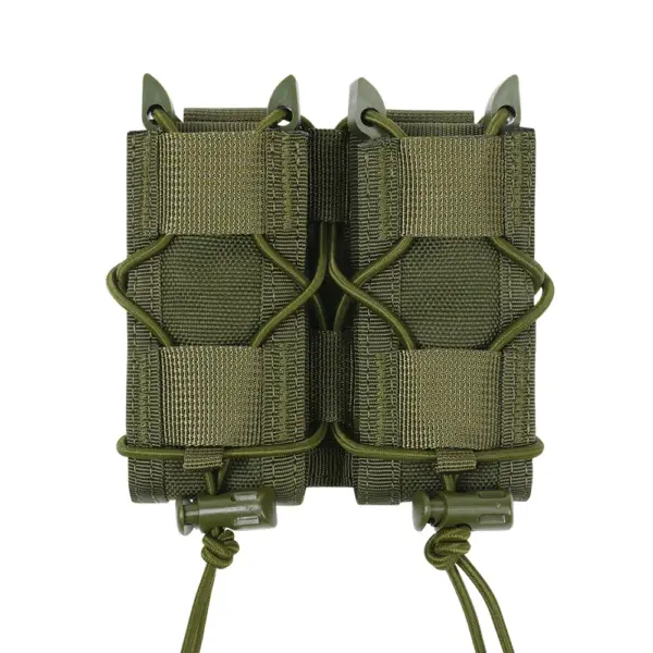 OphidianTac MOLLE Magazine Pouch – Double/Triple Stack Open-Top Pouch for 9mm, .40, .45 Magazines (Glock 17/19, S&W M&P, Sig 226/229, Springfield 1911) - Image 10