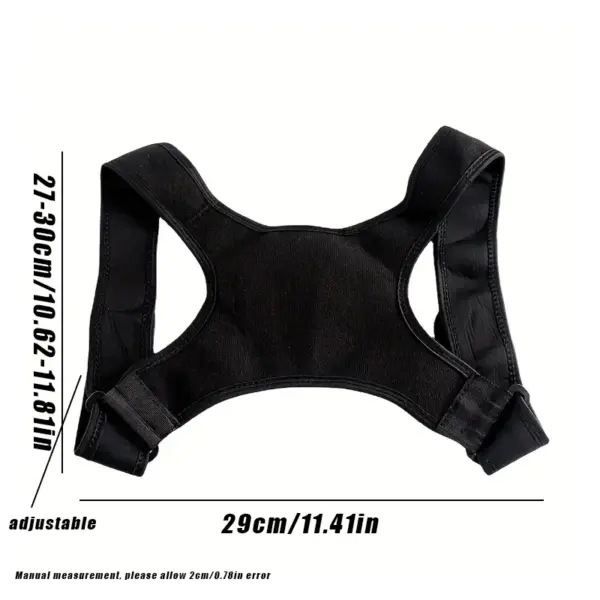 Ergonomic Adjustable Posture Corrector – Back Support Brace for Adults to Improve Kyphosis and Spinal Alignment - Image 3