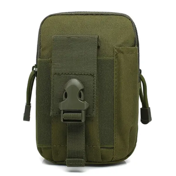 Waterproof Nylon Molle Waist Pouch – EDC Tactical Phone Case Bag for Outdoor, Hunting & Hiking - Image 15