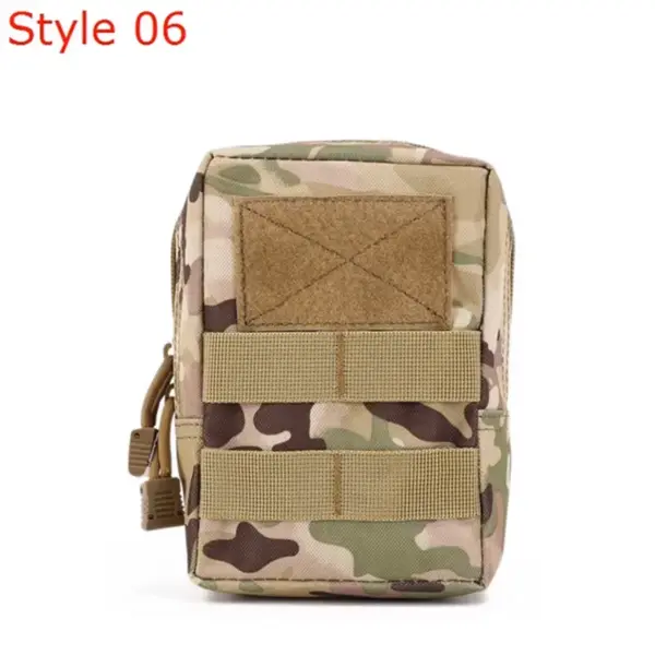 Tactical MOLLE Waist Bag – 600D Nylon EDC Belt Pouch for Phone, Tools & Outdoor Accessories – Hunting, Camping, Hiking Gear - Image 22