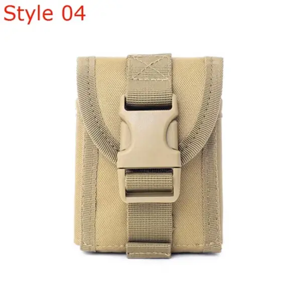 Tactical MOLLE Waist Bag – 600D Nylon EDC Belt Pouch for Phone, Tools & Outdoor Accessories – Hunting, Camping, Hiking Gear - Image 14