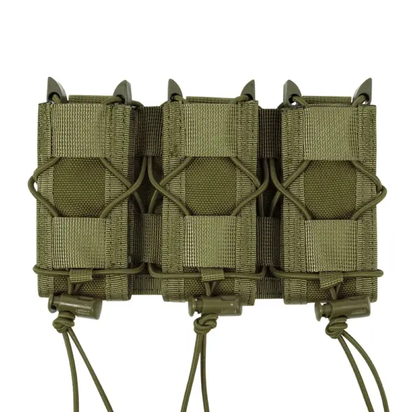 OphidianTac MOLLE Magazine Pouch – Double/Triple Stack Open-Top Pouch for 9mm, .40, .45 Magazines (Glock 17/19, S&W M&P, Sig 226/229, Springfield 1911) - Image 8